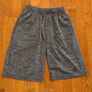 RBX Heathered dark Gray Kids Shorts size medium 10/12 elastic waist, pockets